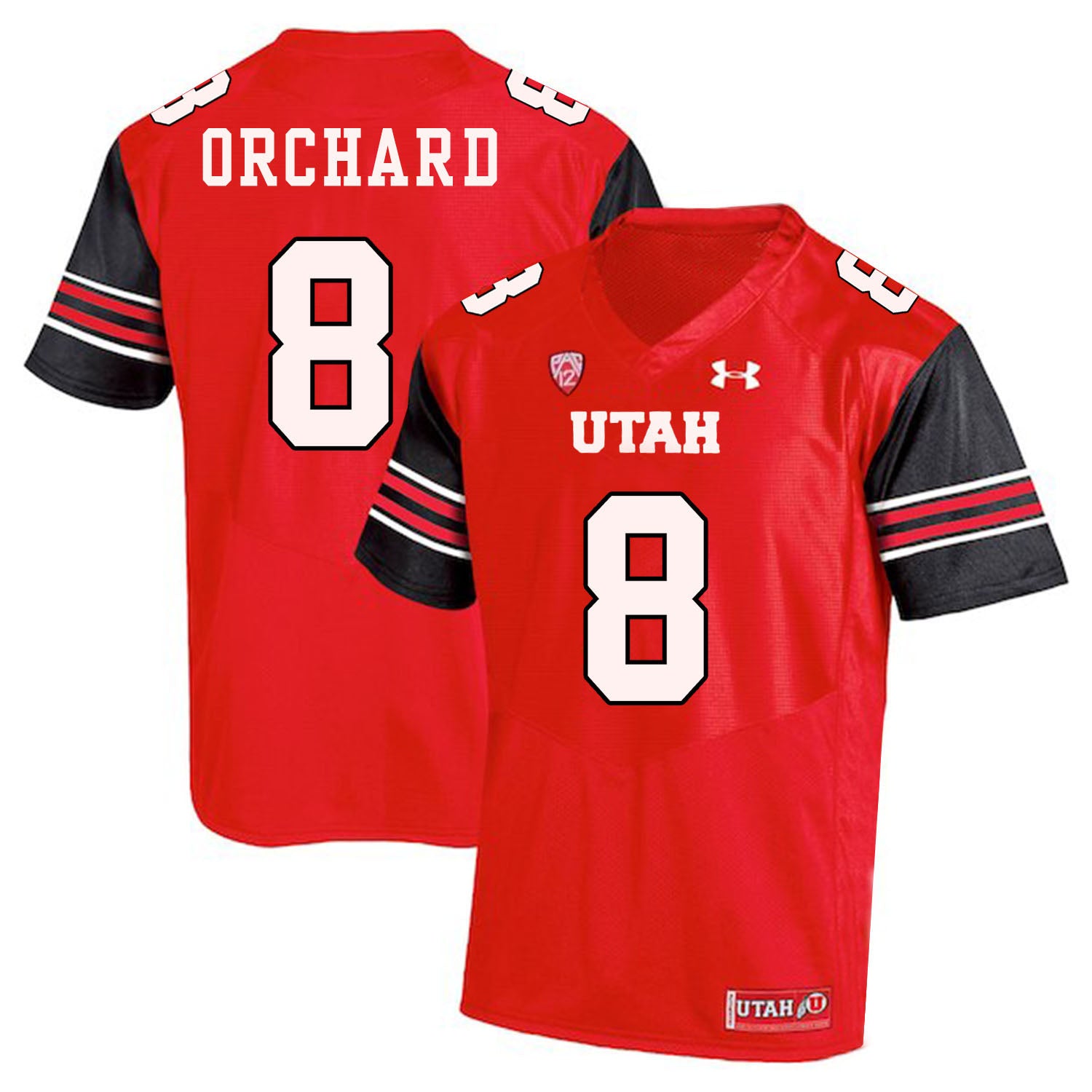 Utah Utes #8 Nate Orchard NCAA College Football Jersey