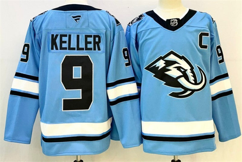 Utah #9 Clayton Keller 2025 Stitched Jersey