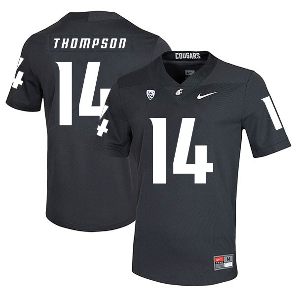 Washington State Cougars #14 Jack Thompson NCAA Football Jersey Black