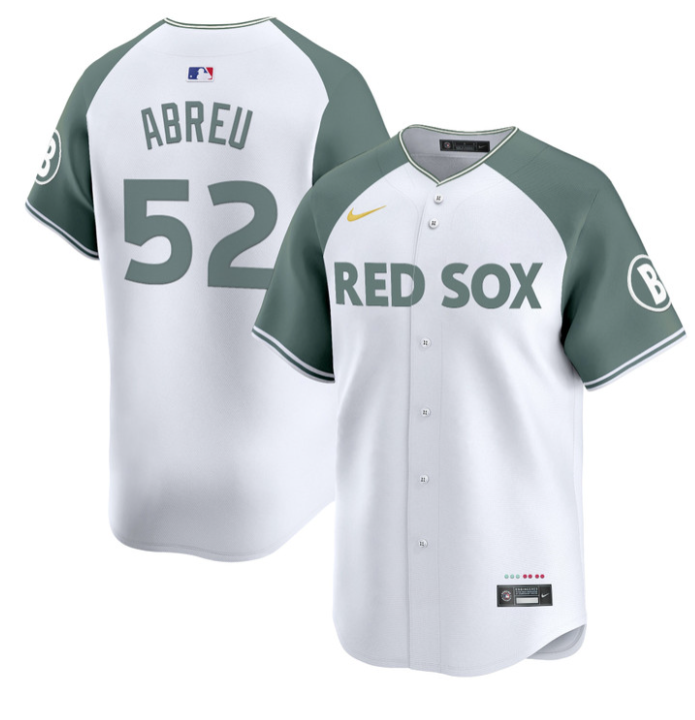 Wilyer Abreu Jersey #52 Boston Red Sox 2025 City Connect Vapor Premier Limited Stitched Alternate