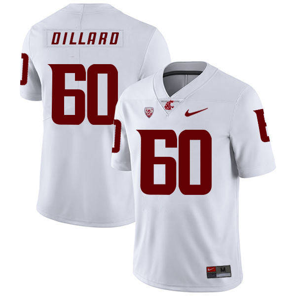Washington State Cougars #60 Andre Dillard NCAA Football Jersey White