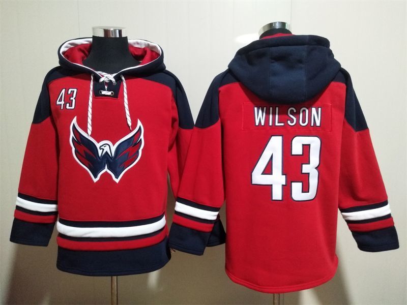 Washington Capitals #43 Tom Wilson Pullover Hoodie