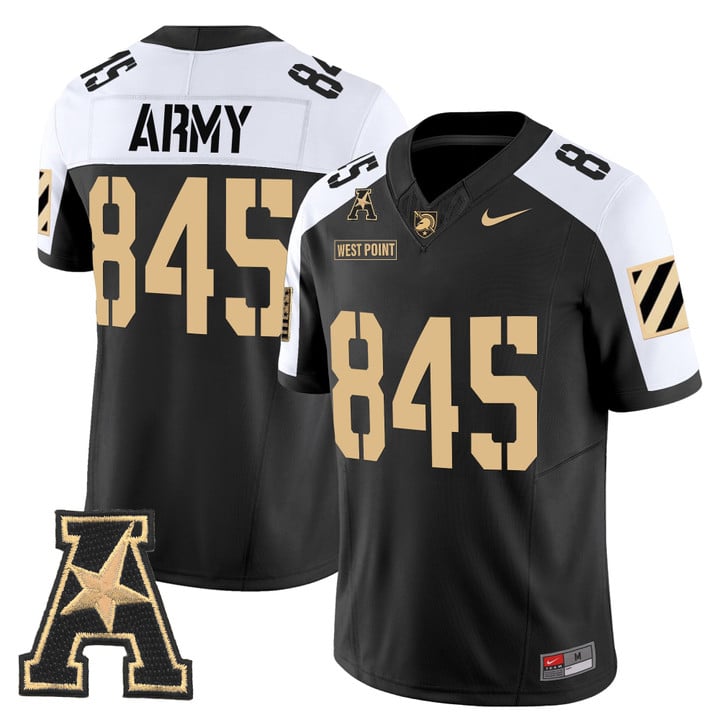 West Point Jersey #845 Army Black Knights 2025 Vapor Stitched