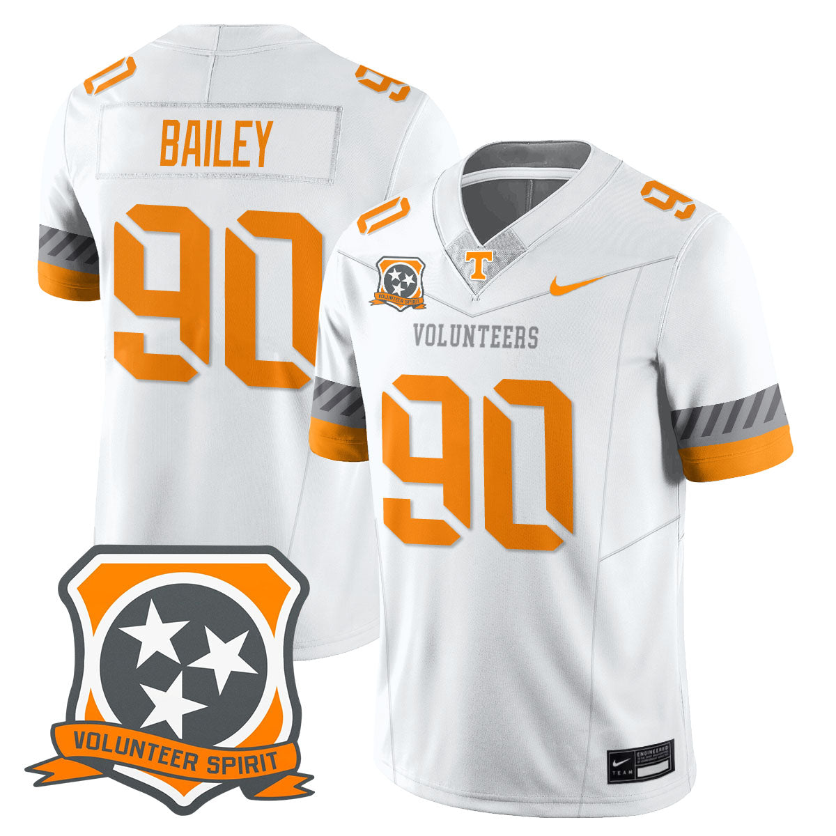 Men Tennessee Volunteers Football 2025 Spirit Limited Jersey - All Stitched