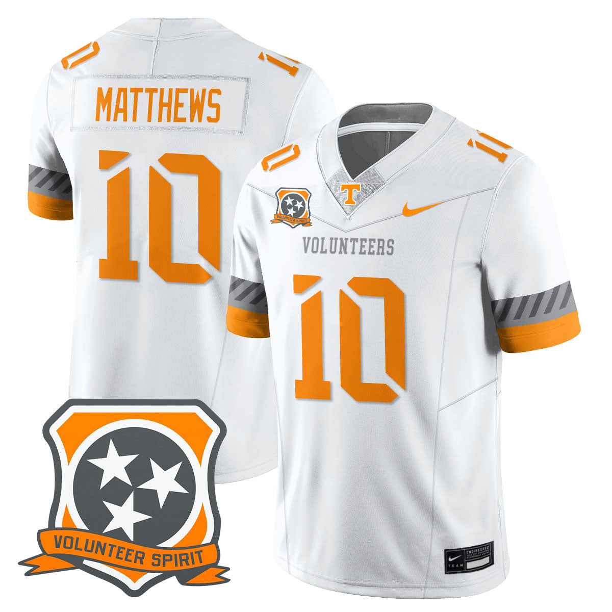 Men Tennessee Volunteers Football 2025 Spirit Limited Jersey - All Stitched