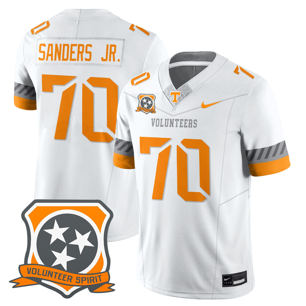 Men Tennessee Volunteers Football 2025 Spirit Limited Jersey - All Stitched
