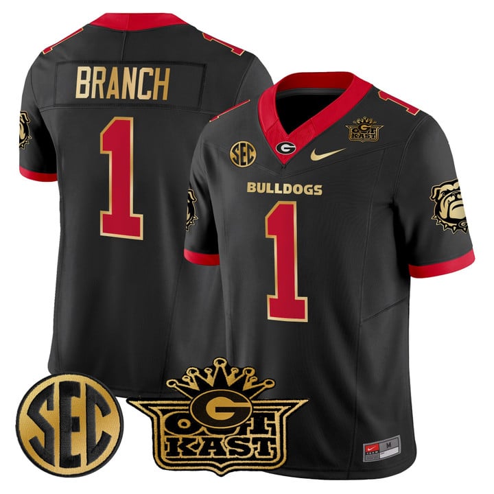 Zachariah Branch Jersey #1 Outkast x Georgia Bulldogs Limited Stitched