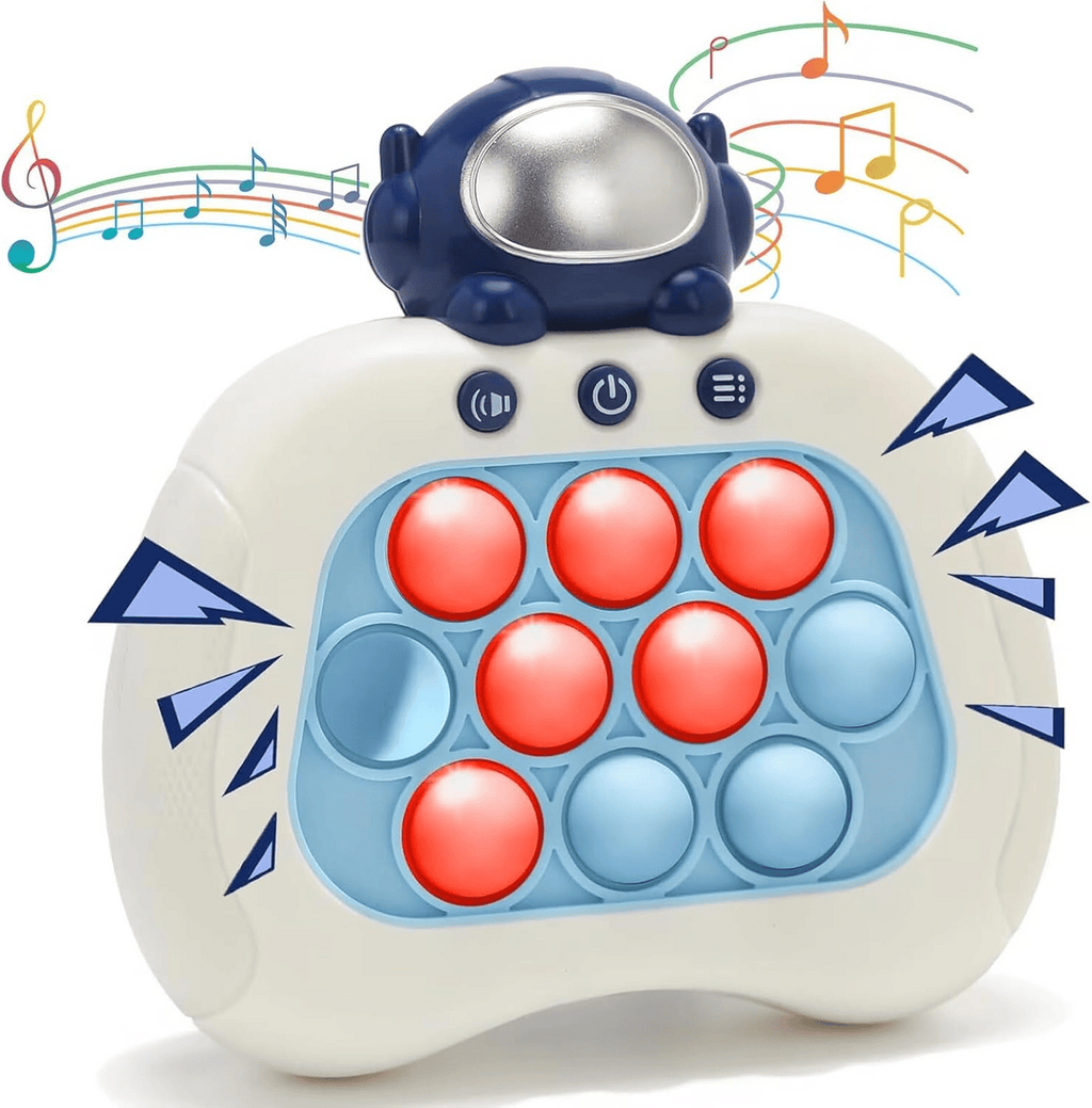 Quick Push Bubble Game, Pop Bubble Fidget Game Toy, Fast Push Popping Game Toys for Kids