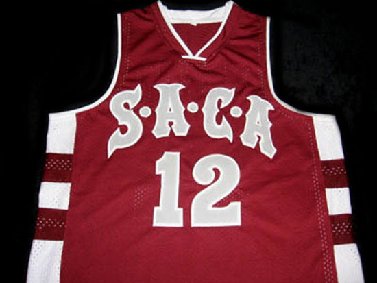 Dwight Howard Jersey #12 Saca High School Basketball Maroon