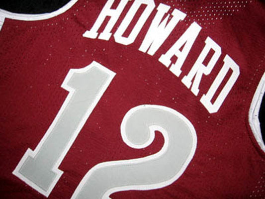 Dwight Howard Jersey #12 Saca High School Basketball Maroon
