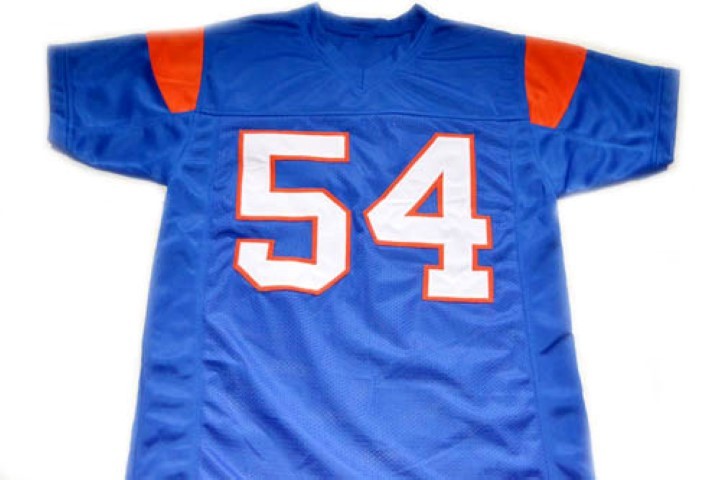 Kevin Thad Castle #54 Blue Mountain State Football Jersey Blue