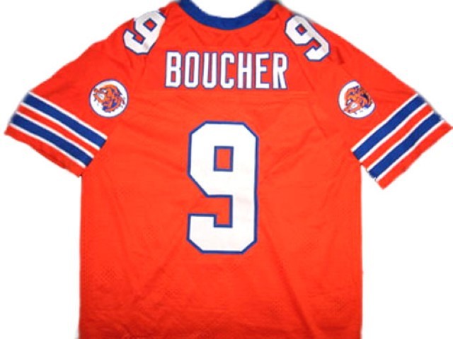 Bobby Boucher Jersey #9 The Waterboy Football Stitched Orange