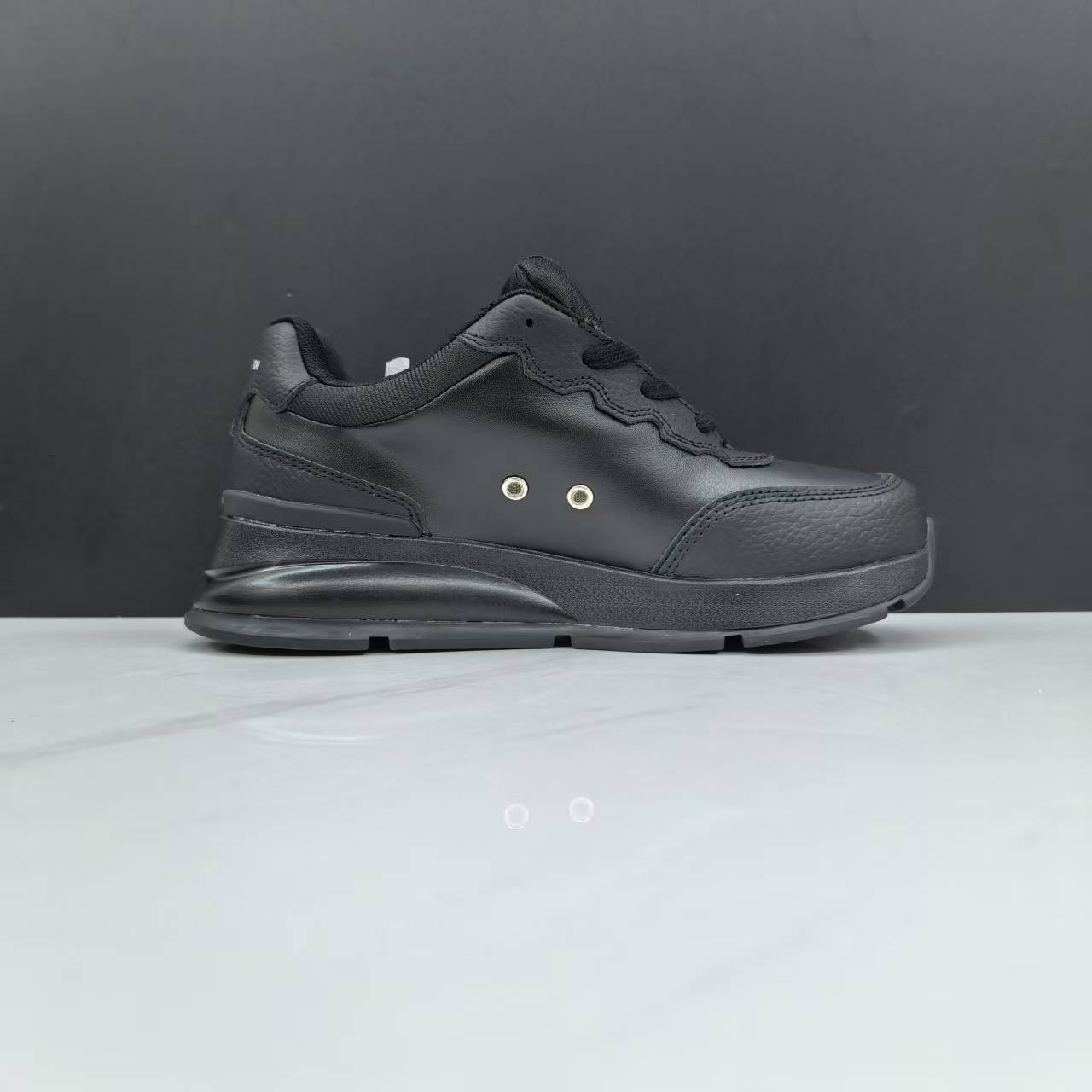 Luxury Lou Paris Classic Trainers Black Shoes Sneakers