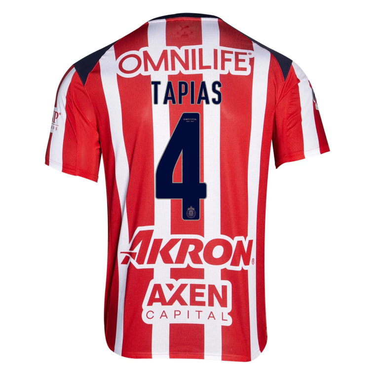 Chivas 2025-26 TAPIAS 4 Home Jersey – Red