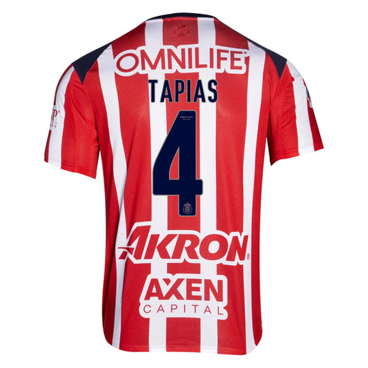 Chivas 2025-26 TAPIAS 4 Home Jersey – Red