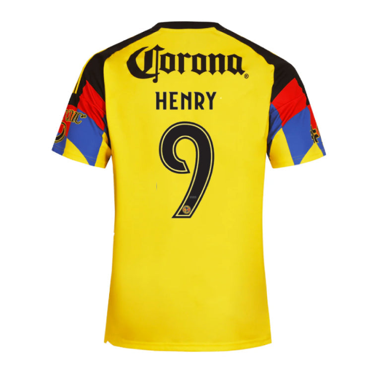 Club América 2025-26 Henry 9 Home Jersey – Yellow