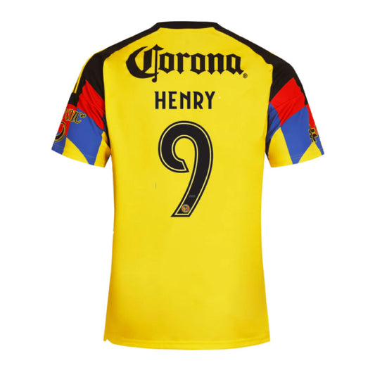 Club América 2025-26 Henry 9 Home Jersey – Yellow