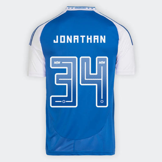 Cruzeiro JONATHAN 34 Home 2025-26 Jersey – Blue