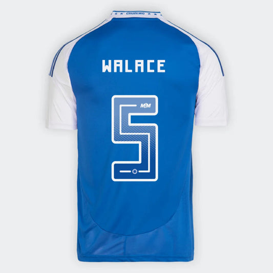 Cruzeiro WALACE 5 Home 2025-26 Jersey – Blue