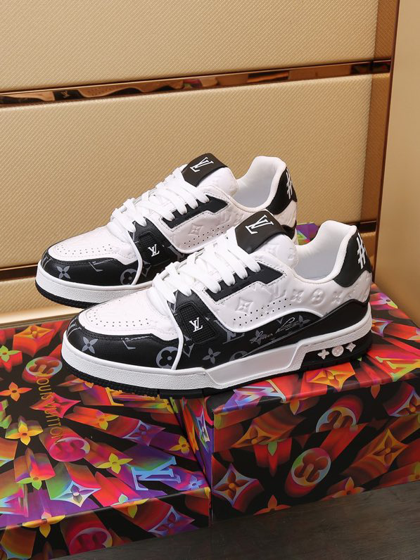 Luxury Trainer Sneakers Shoes #54 Signature Black