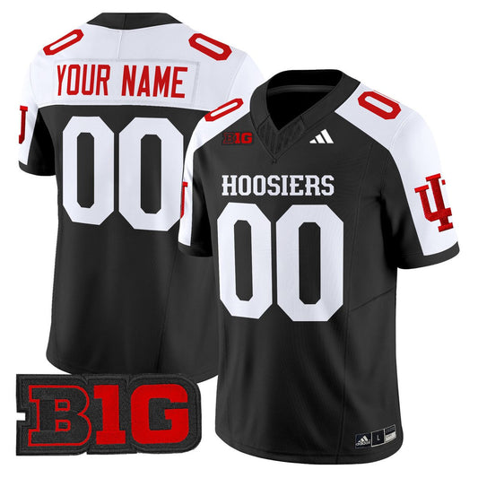 Custom Indiana Hoosiers Jersey Name, Number 2025 Limited Stitched Black Alter