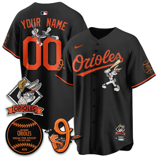 Baltimore Orioles x Bunny Vapor Premier Limited Custom Jersey - Stitched