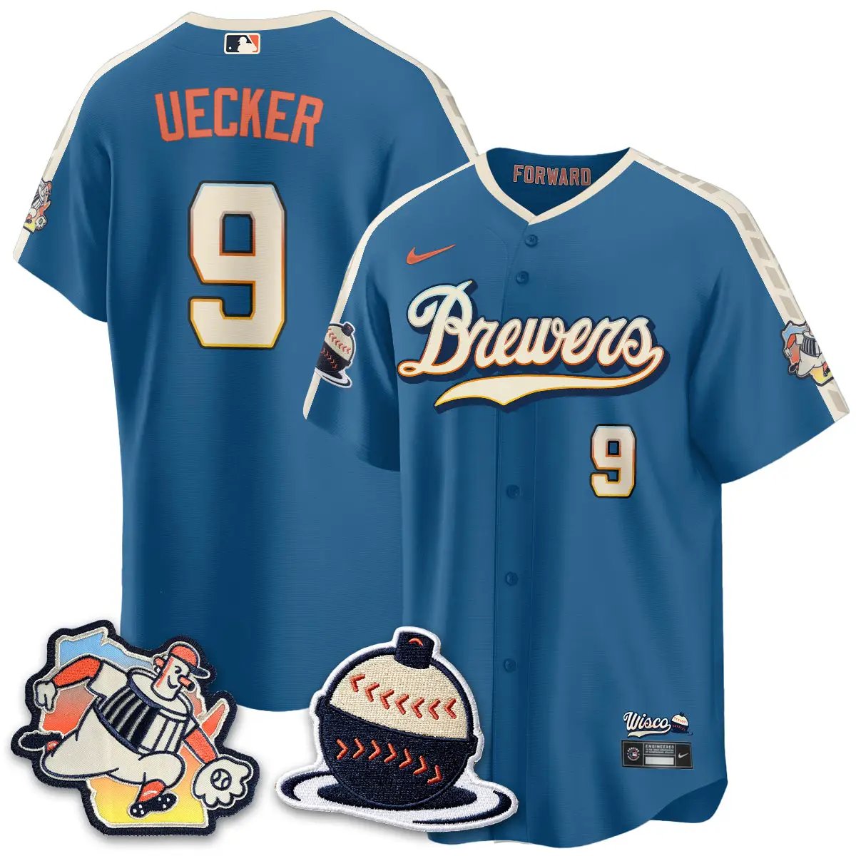 Men Milwaukee Brewers 2026 Brewers City Connect Vapor Limited Jersey - All Stitched