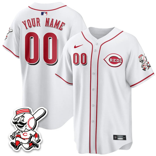 Cincinnati Reds 2026 City Connect Limited Custom Vapor Jersey - All Stitched