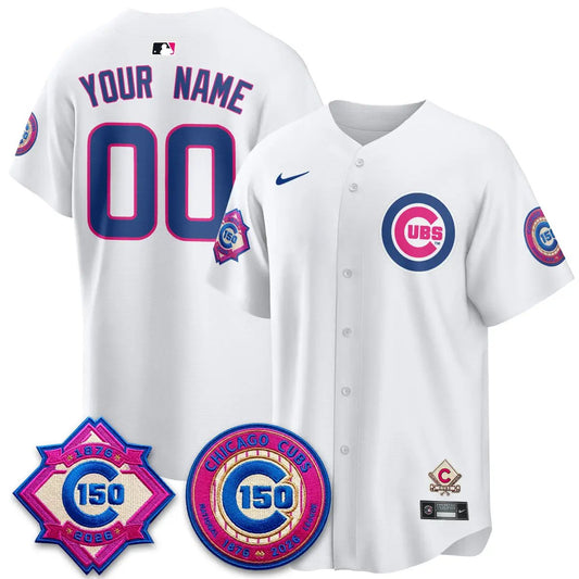 Chicago Cubs x "Graduation" Vapor Limited Custom Jersey - Stitched