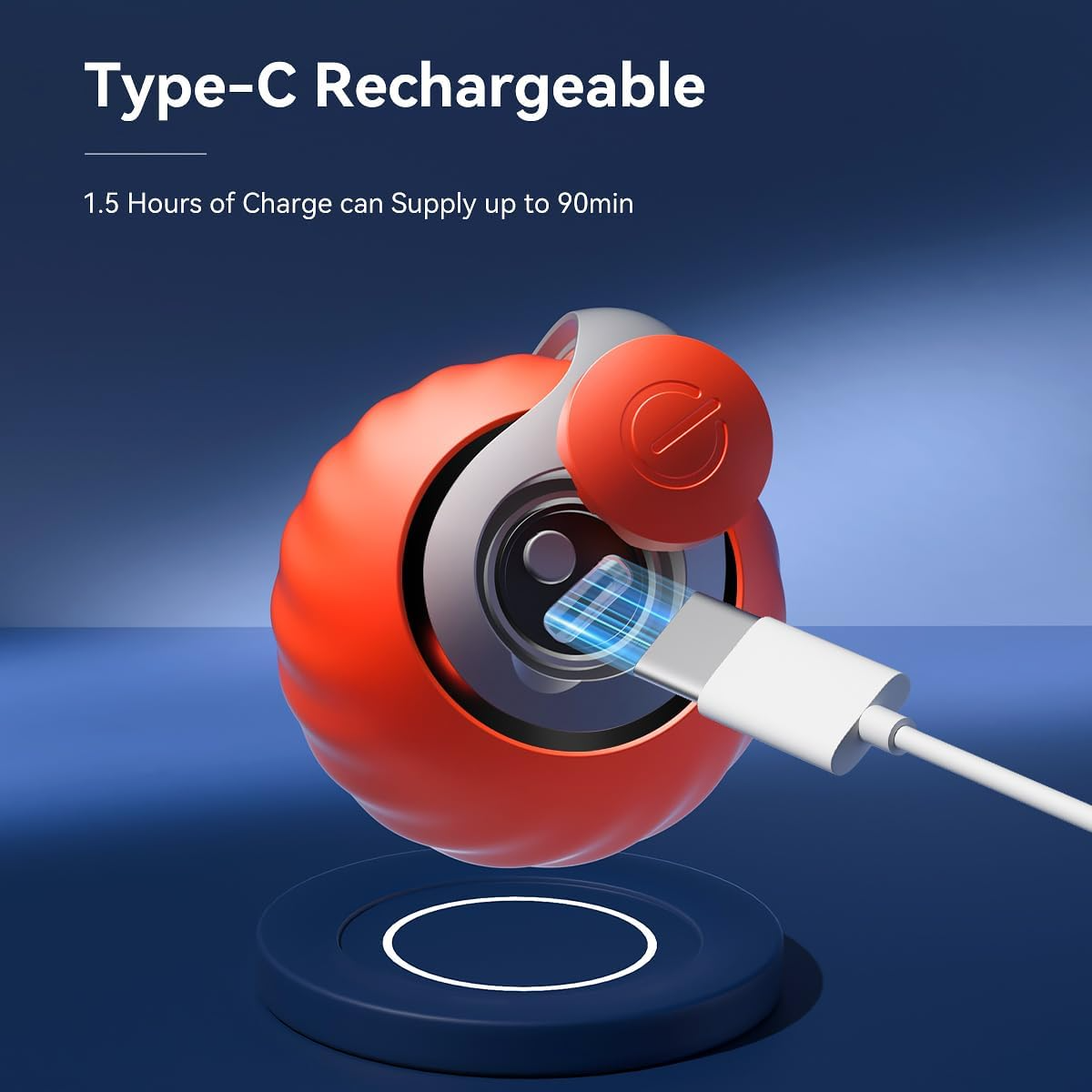 Interactive Electric Rolling Ball with Teasing Tail