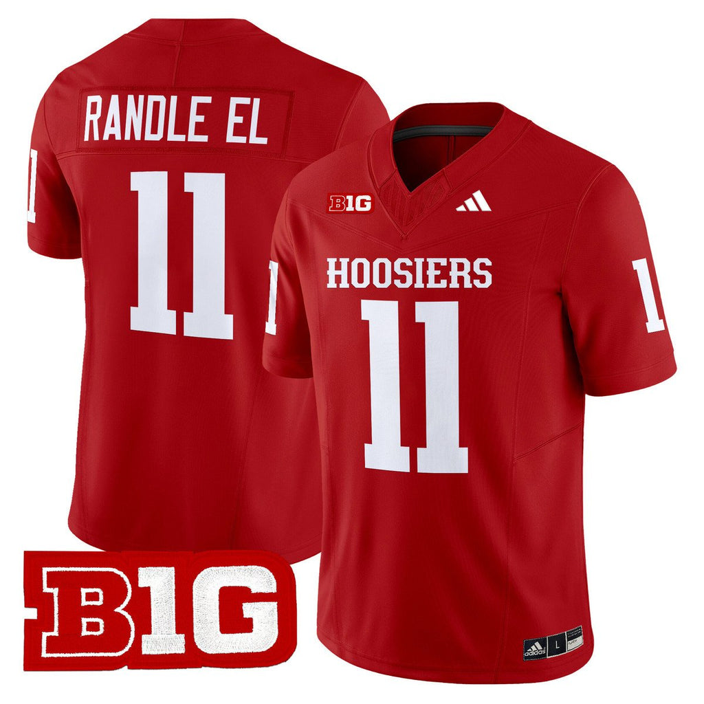 Randle El Jersey #11 Indiana Hoosiers 2025 Limited Stitched Crimson