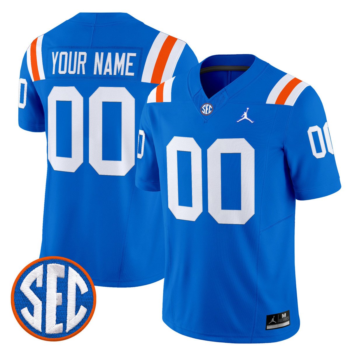 Custom Florida Gators Jersey Name, Number 1960s Throwback Vapor Limited Royal