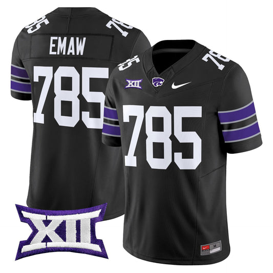 EMAW Jersey #785 Kansas State Wildcats 2025 Limited Stitched Black