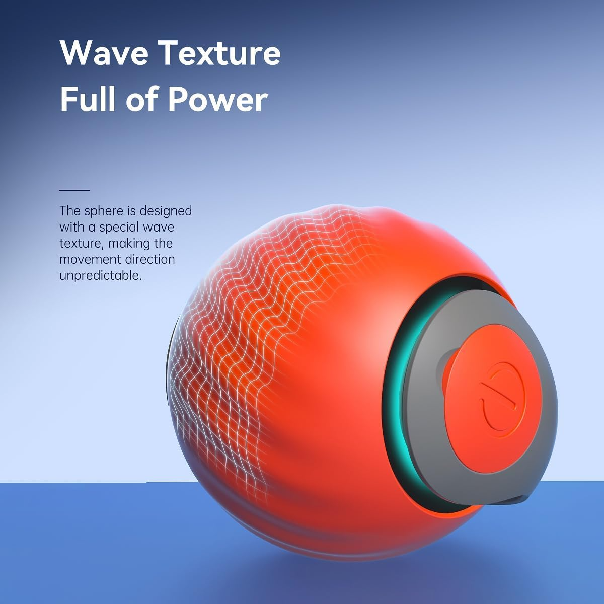 Interactive Electric Rolling Ball with Teasing Tail