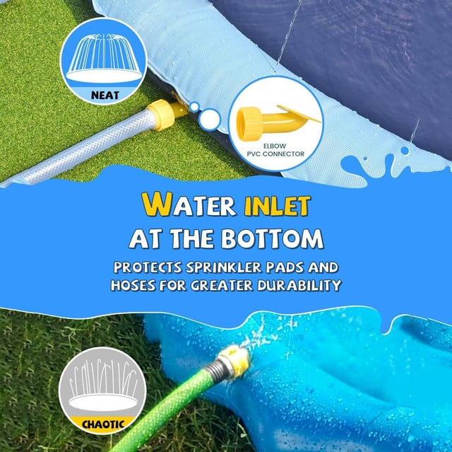 Non-Slip Splash Pad for Kids and Pets