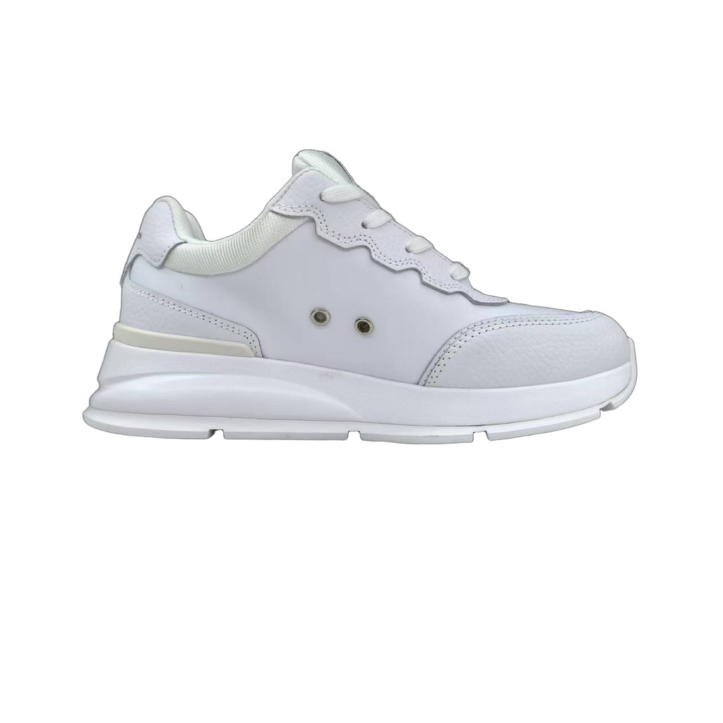 Luxury Lou Paris Classic Trainers White Black Shoes Sneakers