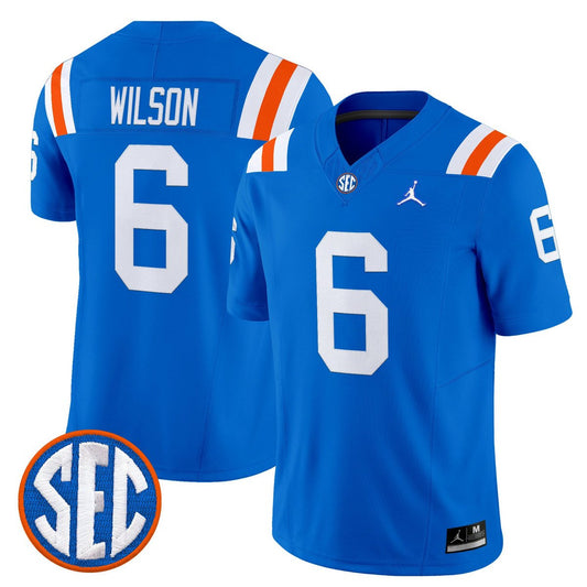 Gators Jersey #25 Florida Gators 1960s Throwback Vapor Limited Royal Alter