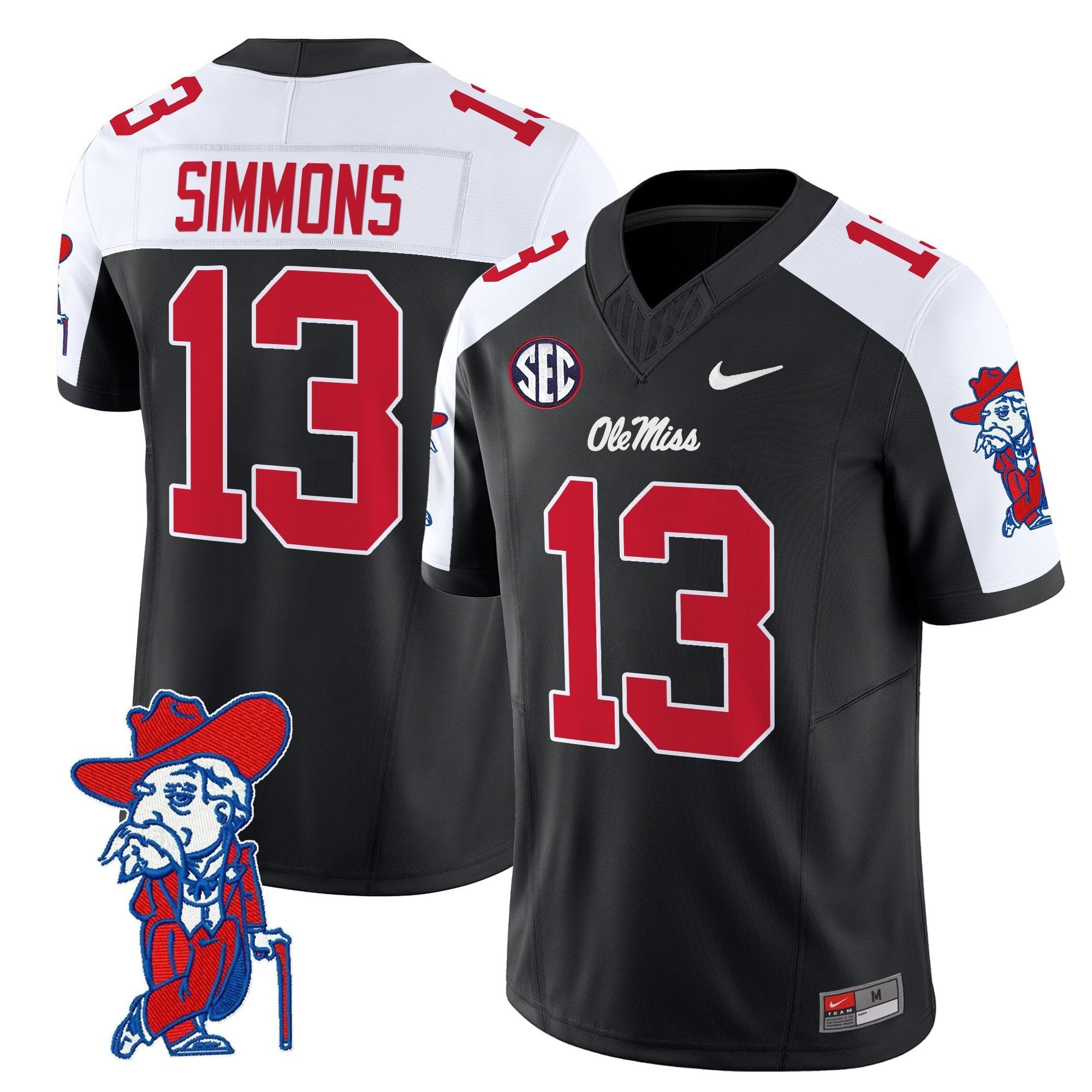 Ole Miss Rebels 2025 Vapor Limited Jersey V2 - All Stitched