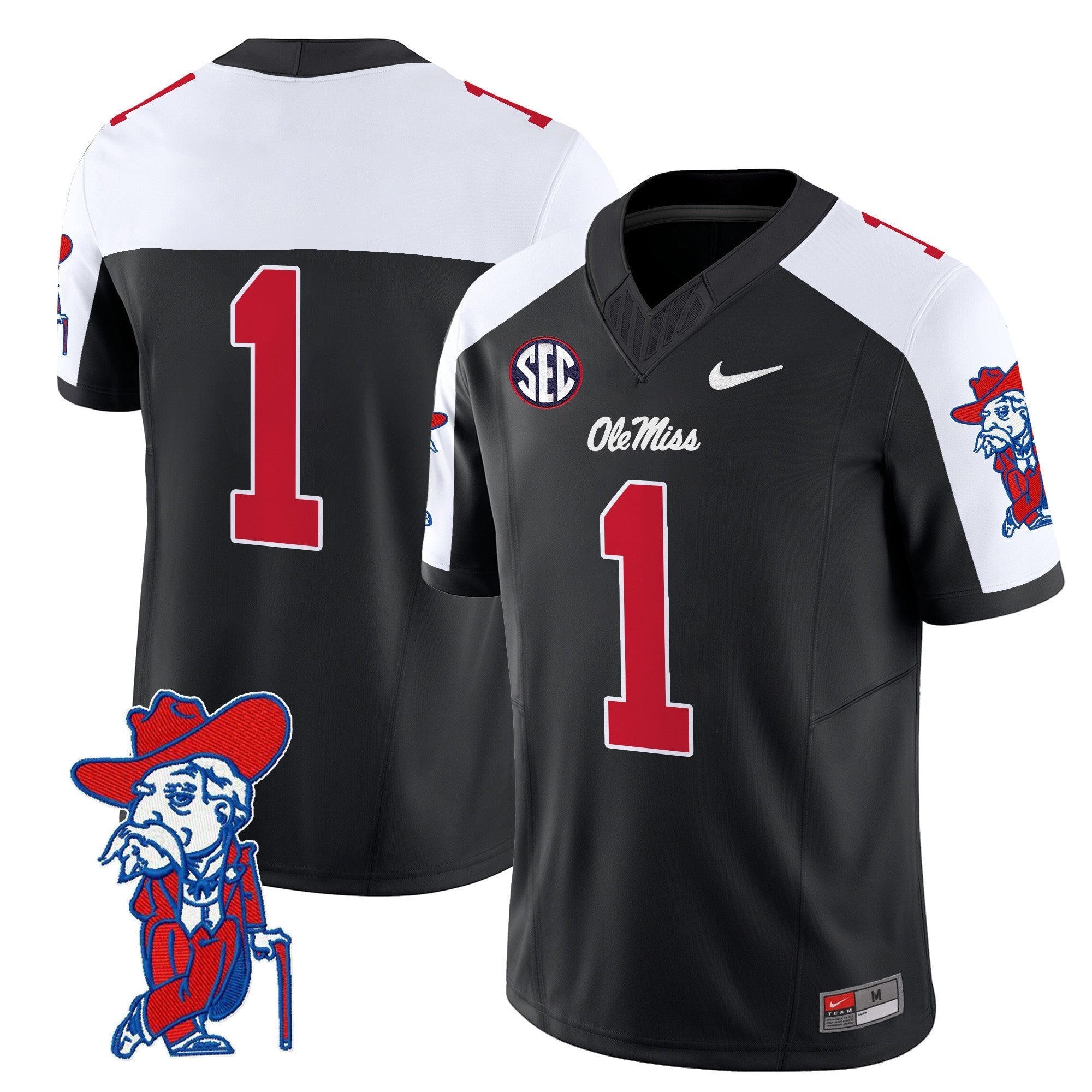 Ole Miss Rebels 2025 Vapor Limited Jersey V2 - All Stitched