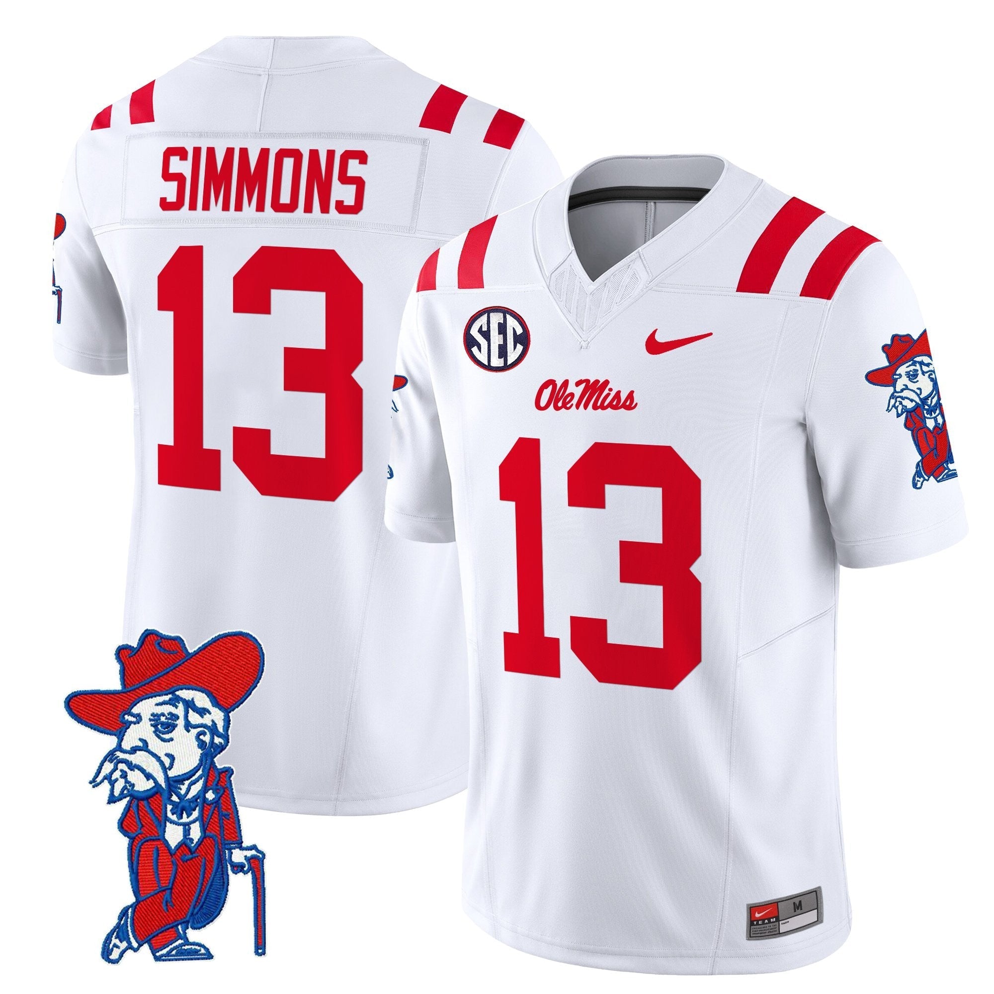 Ole Miss Rebels 2025 Vapor Limited Jersey V2 - All Stitched