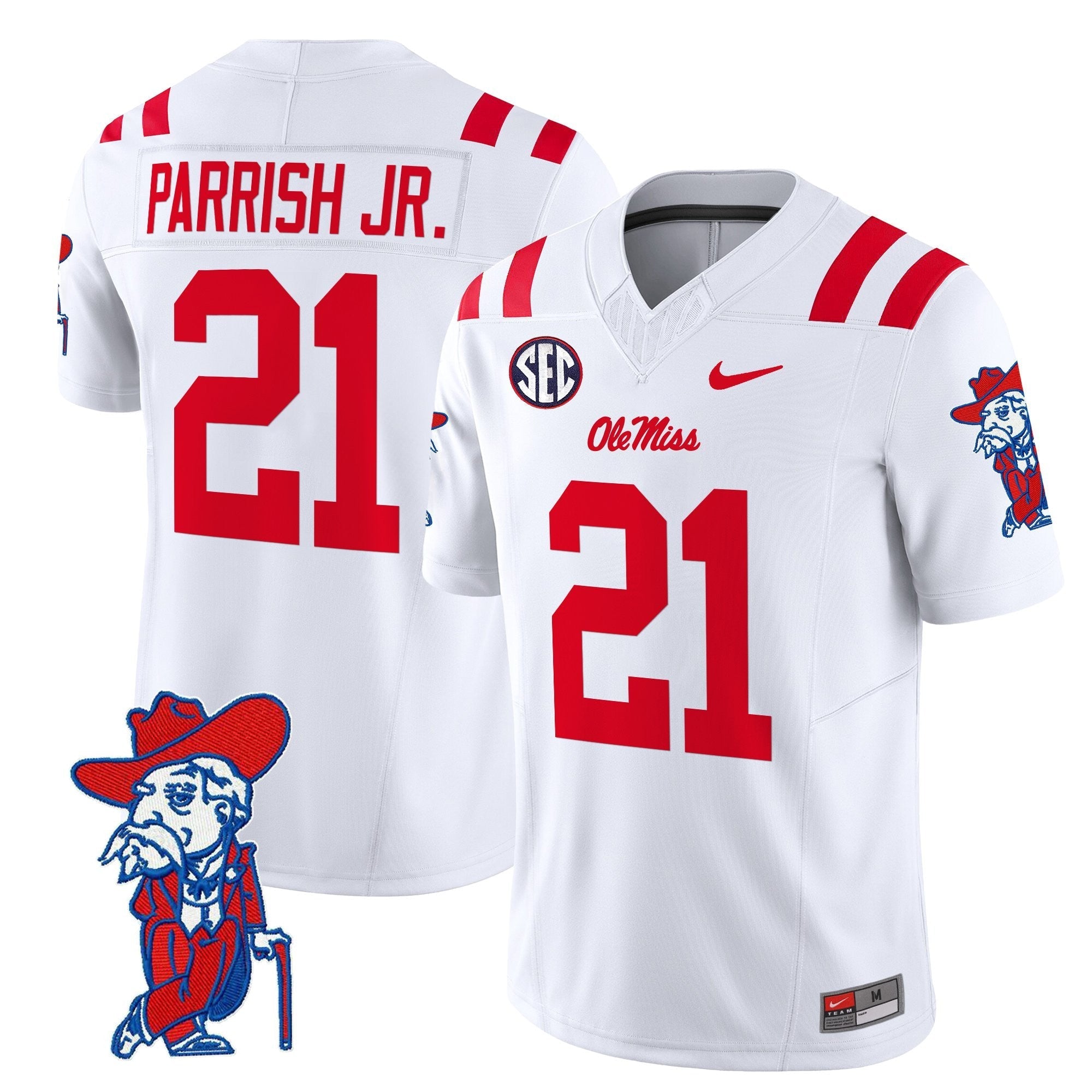 Ole Miss Rebels 2025 Vapor Limited Jersey V2 - All Stitched