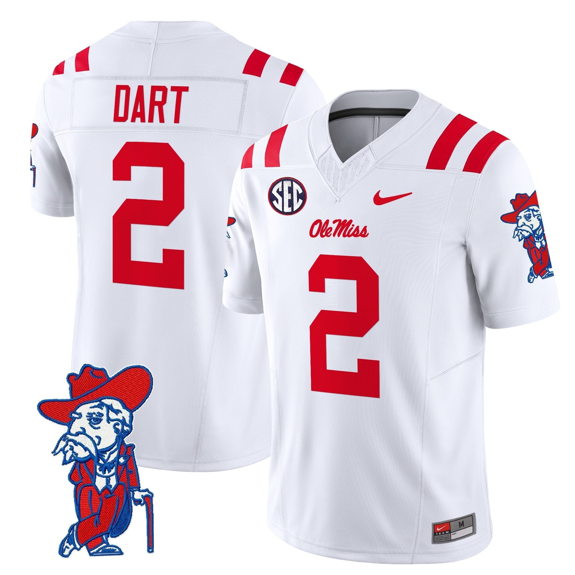 Ole Miss Rebels 2025 Vapor Limited Jersey V2 - All Stitched