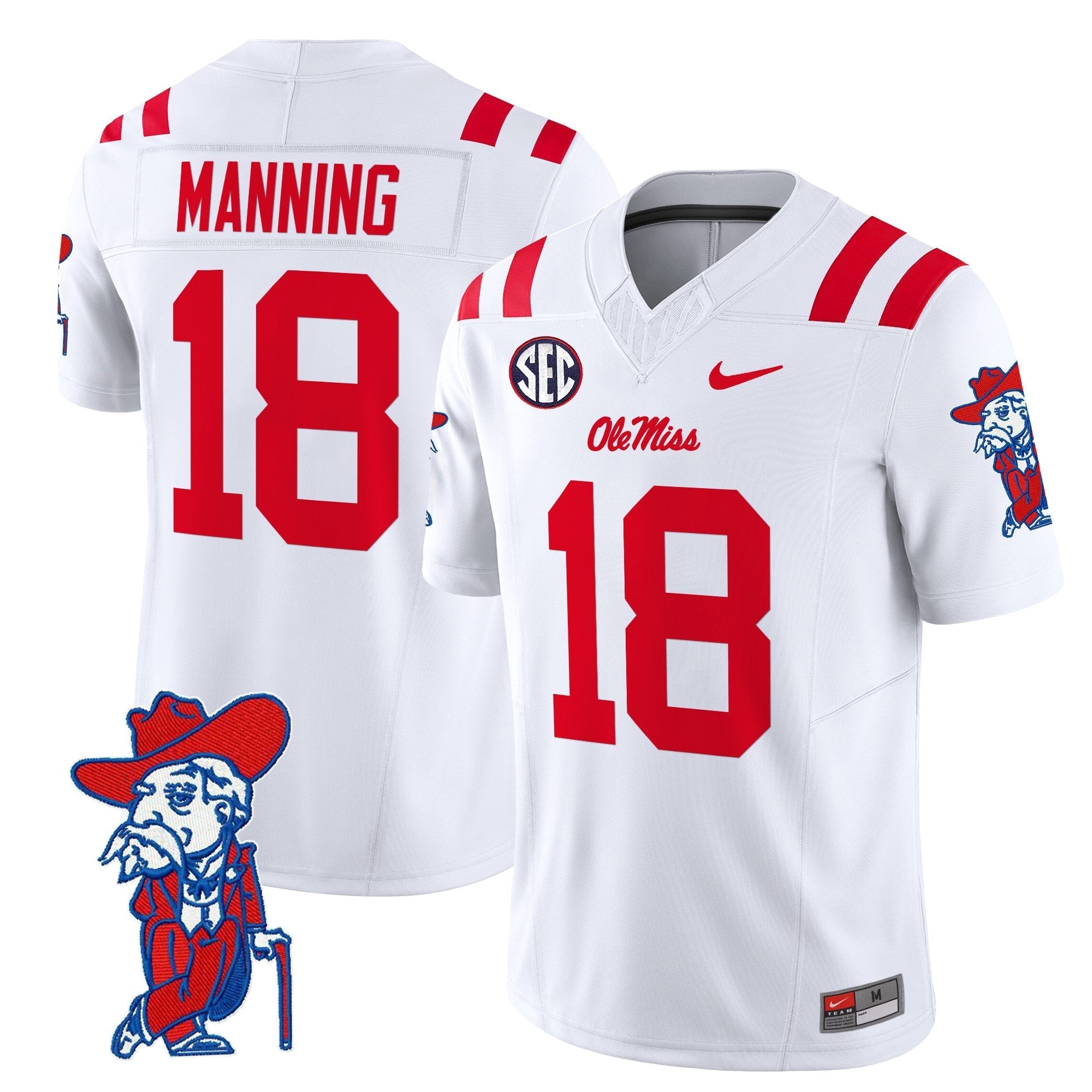 Ole Miss Rebels 2025 Vapor Limited Jersey V2 - All Stitched