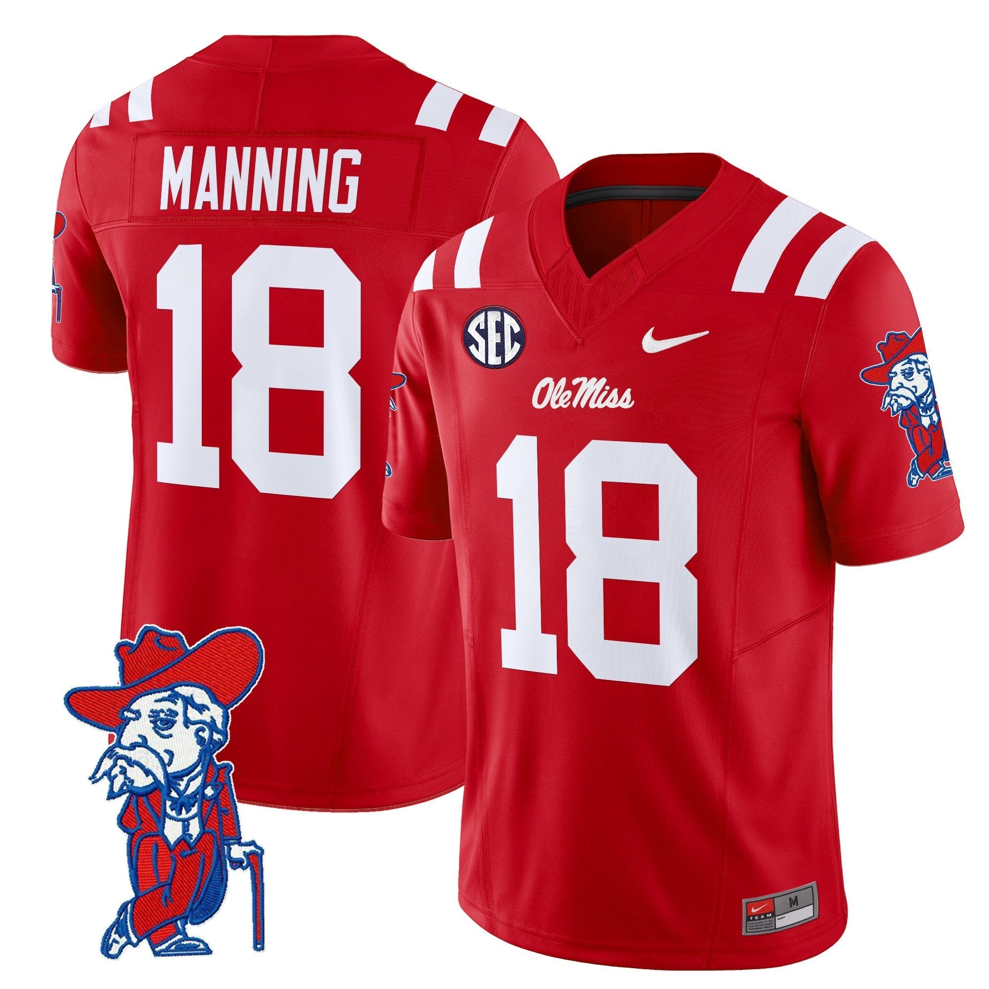 Ole Miss Rebels 2025 Vapor Limited Jersey V2 - All Stitched