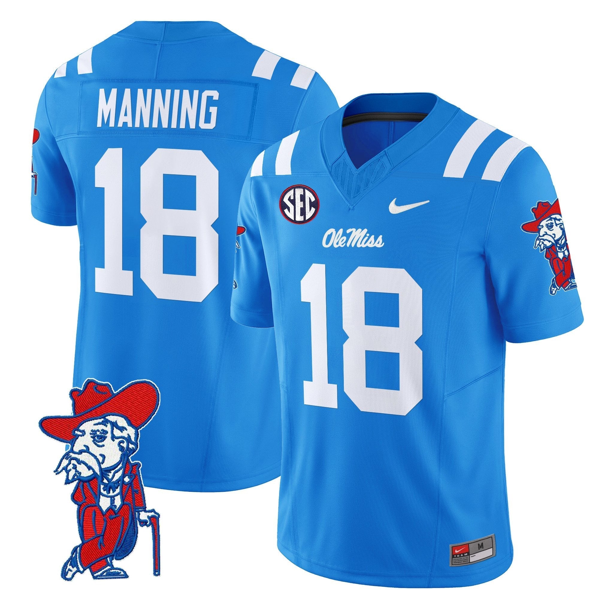 Ole Miss Rebels 2025 Vapor Limited Jersey V2 - All Stitched