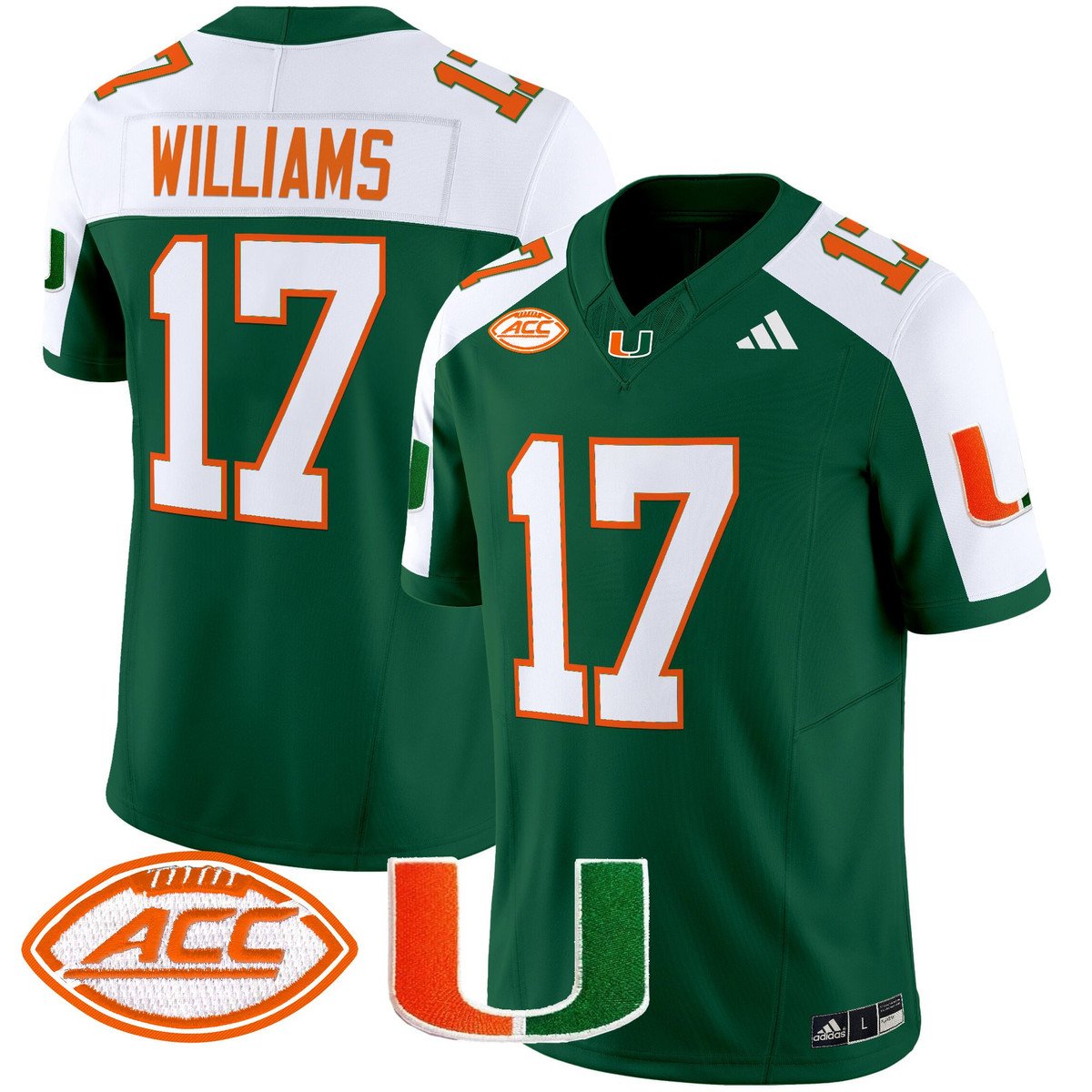 Miami Hurricanes 2025 Vapor Limited Jersey - All Stitched
