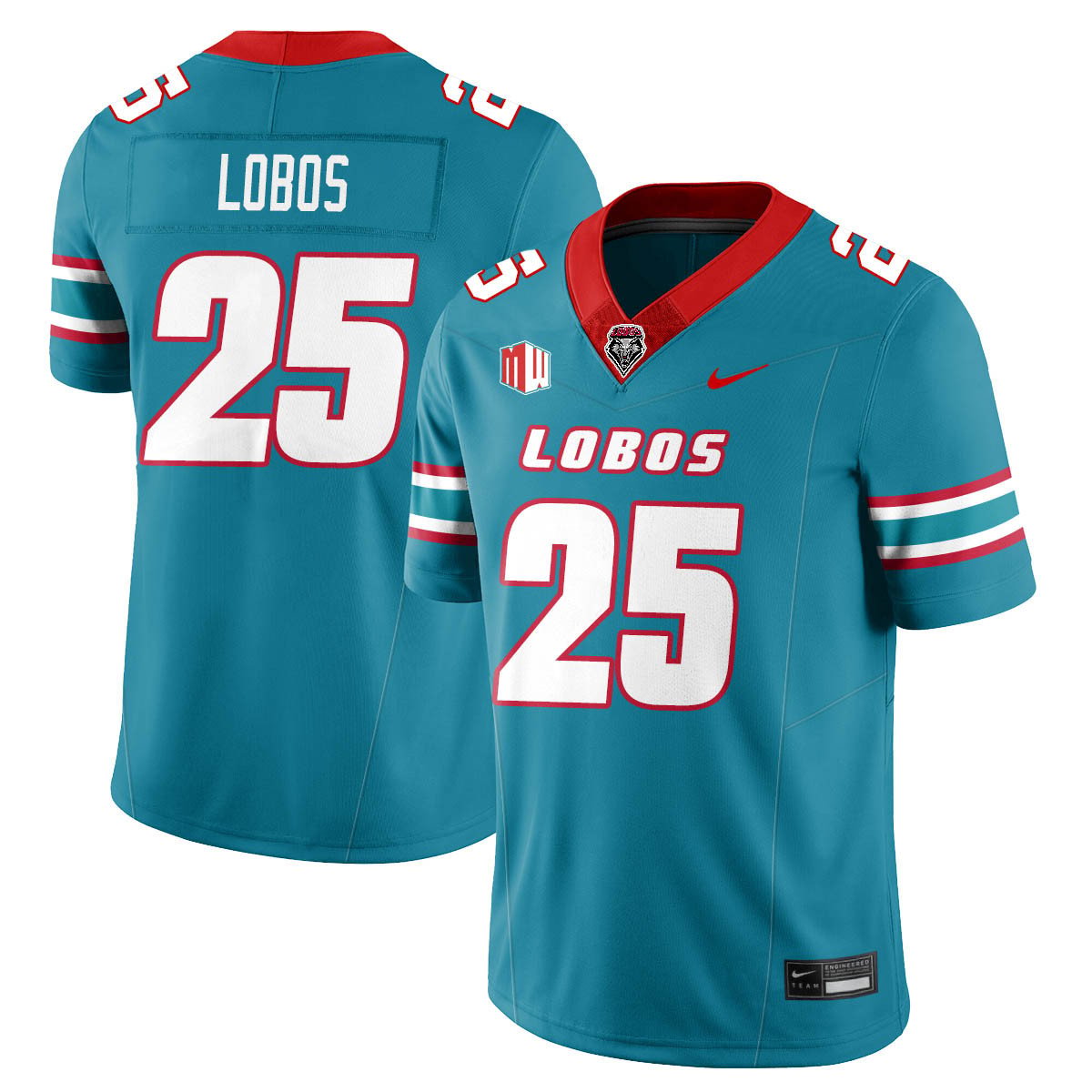 Men University of New Mexico Football Lobo Football 2025 Jersey