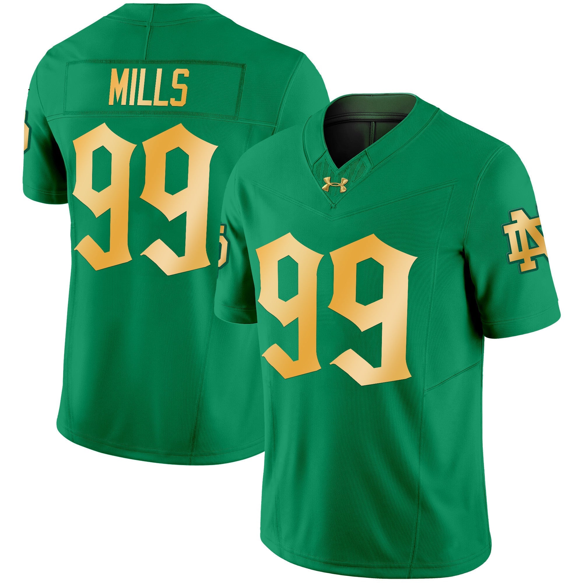 Notre Dame Fighting Irish Vapor Limited Jersey - All Stitched