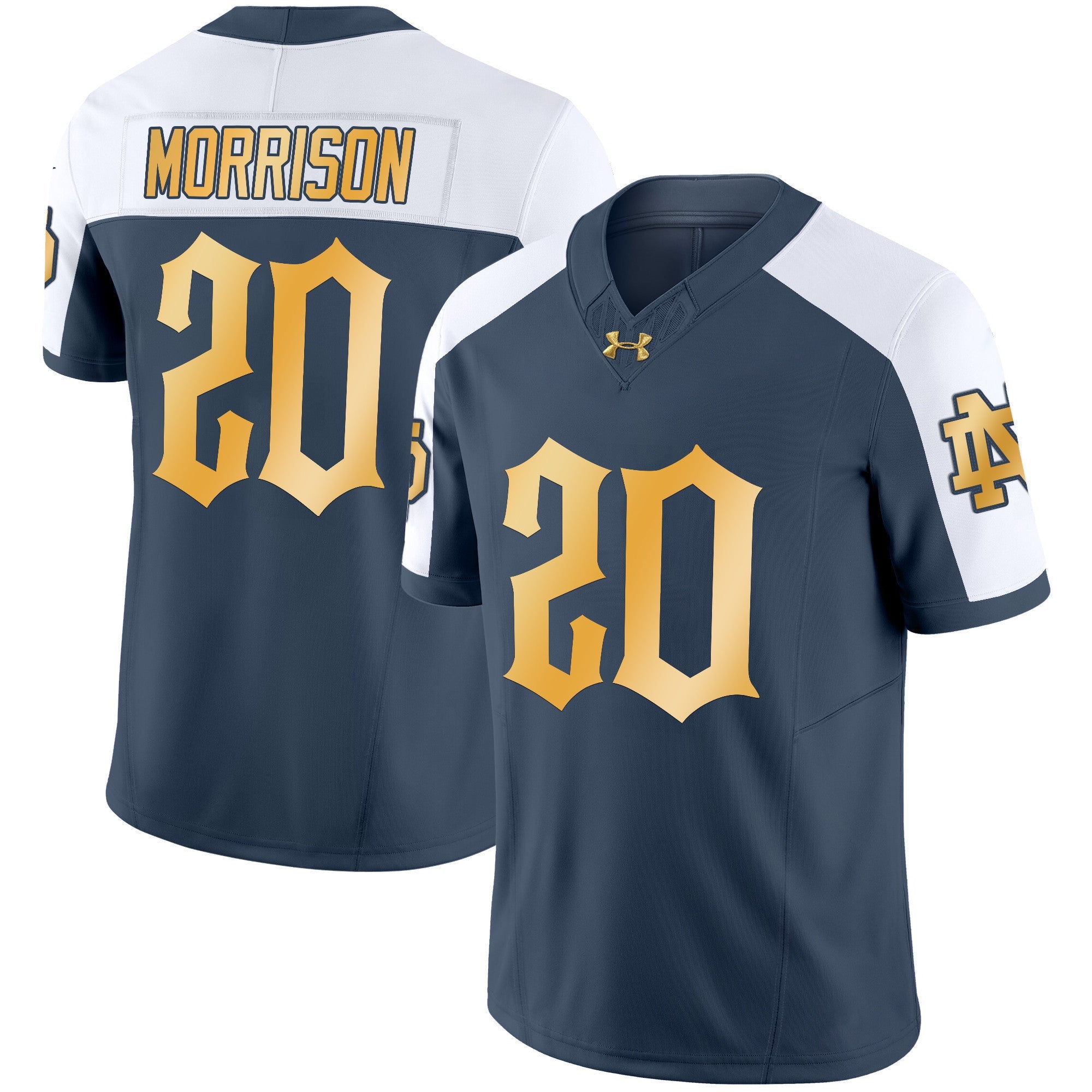 Notre Dame Fighting Irish Vapor Limited Jersey - All Stitched