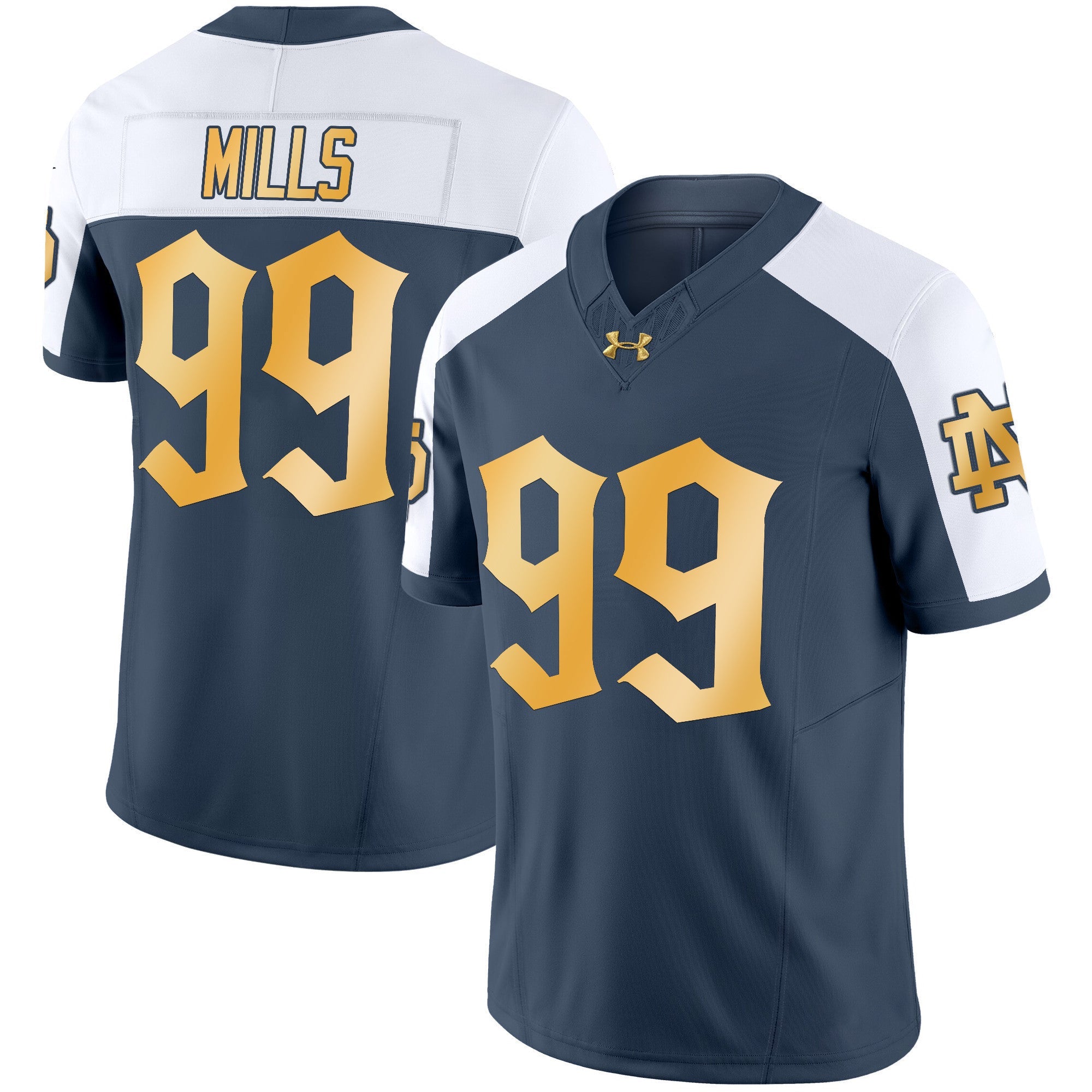Notre Dame Fighting Irish Vapor Limited Jersey - All Stitched